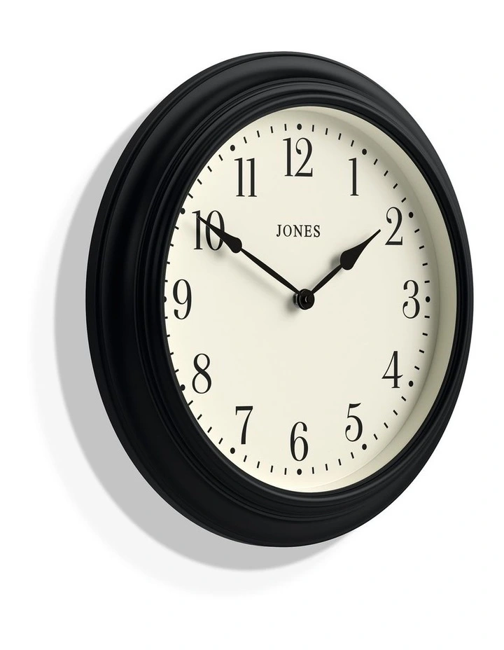 Jones Supper Club Clock in Black image 2