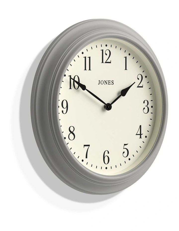Jones Supper Club Clock in Grey image 2