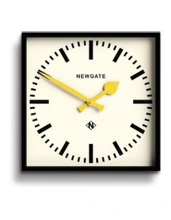 Number Five Wall Clock in Two Tone