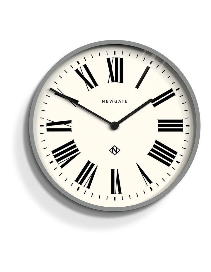 Number One Clock in Italian Posh Grey image 1