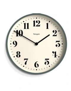 Number Two Asparagus Wall Clock in Green