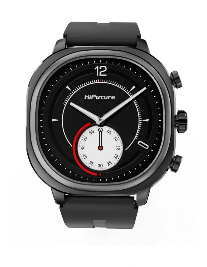 Aix Lite Amoled Smart Watch in Black image 1