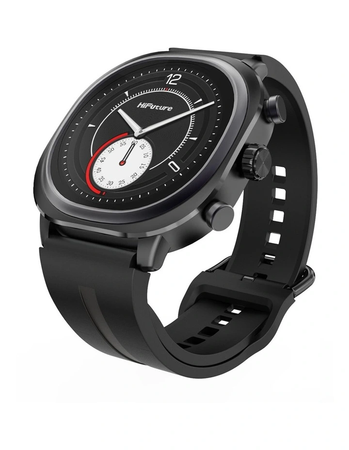 Aix Lite Amoled Smart Watch in Black image 2