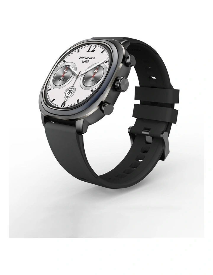 Aix Lite Amoled Smart Watch in Black image 2