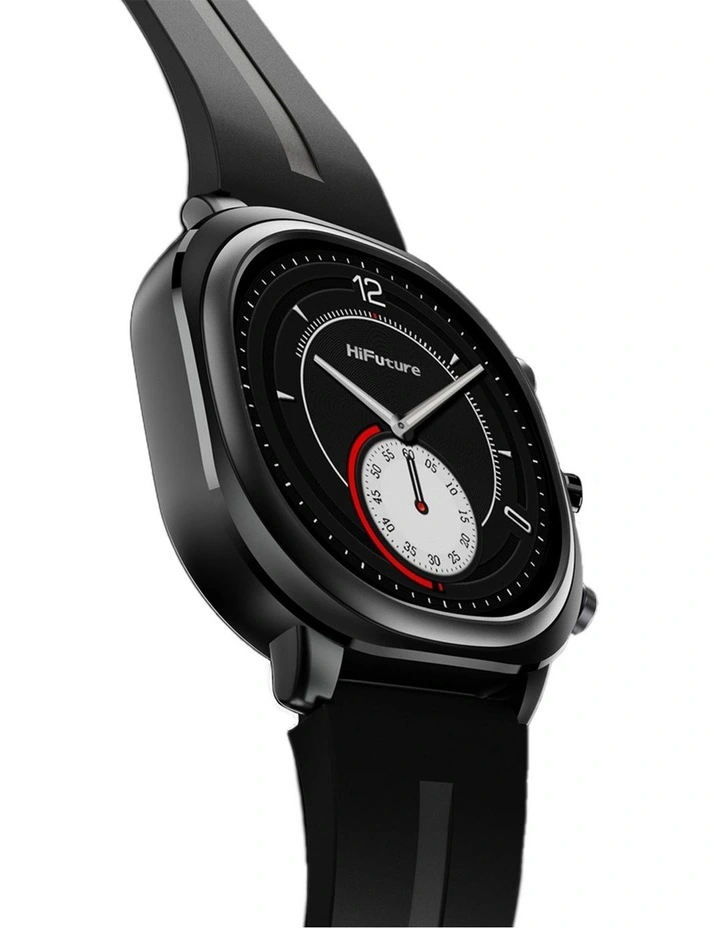 Aix Lite Amoled Smart Watch in Black image 3