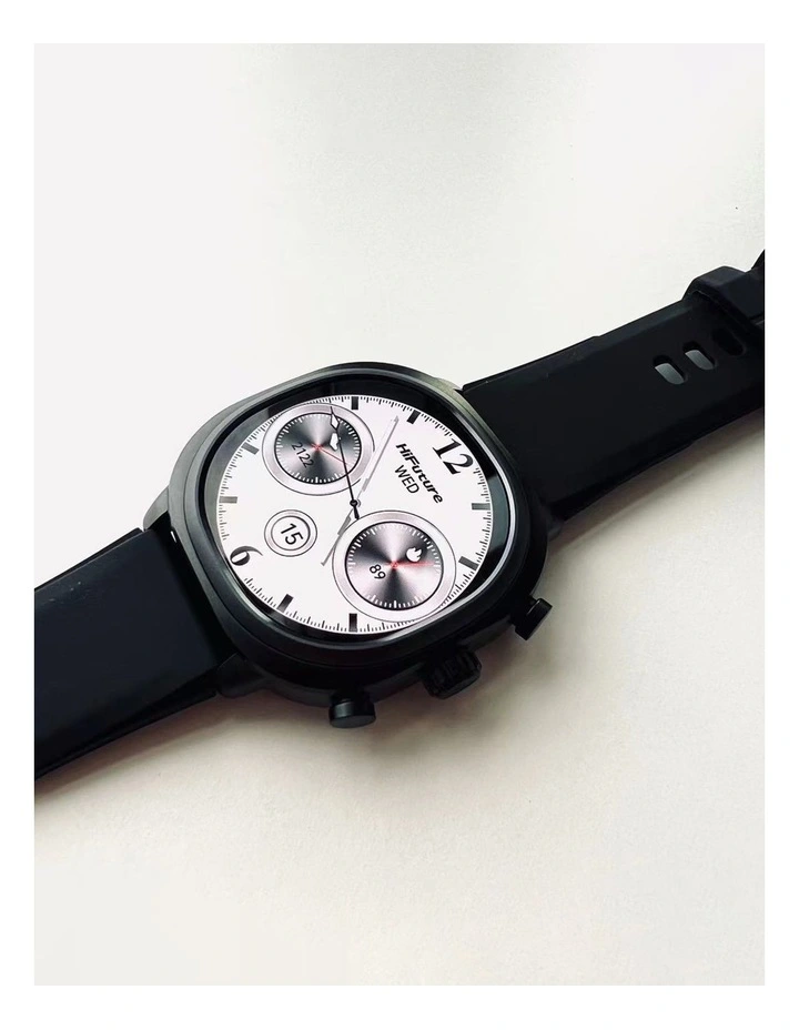 Aix Lite Amoled Smart Watch in Black image 3