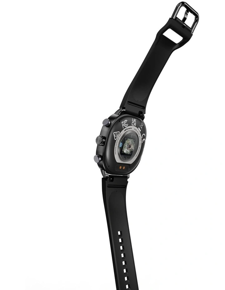 Aix Lite Amoled Smart Watch in Black image 4