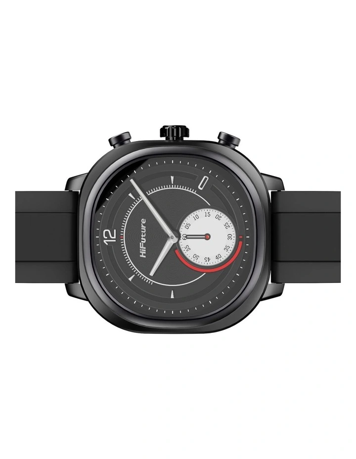 Aix Lite Amoled Smart Watch in Black image 5