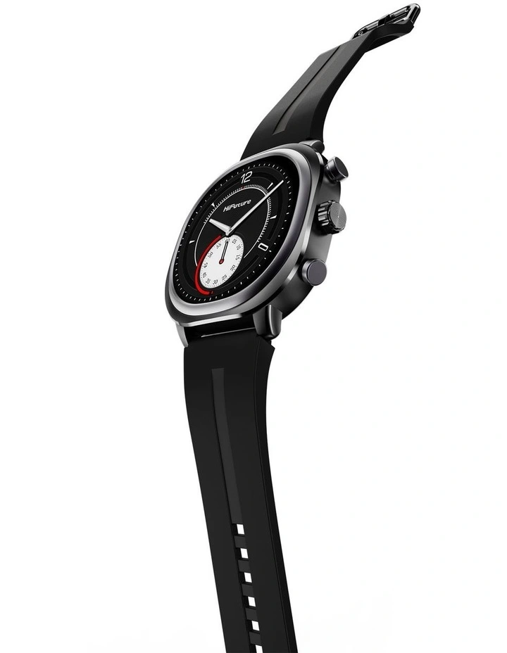Aix Lite Amoled Smart Watch in Black image 5