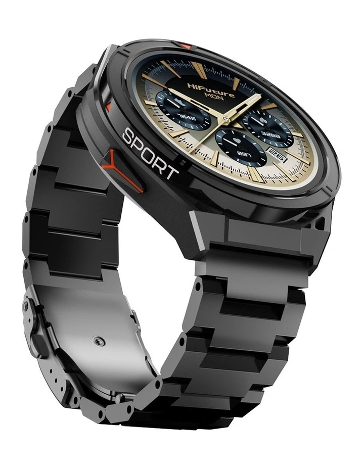 Active Gps Smartwatch in Black image 2