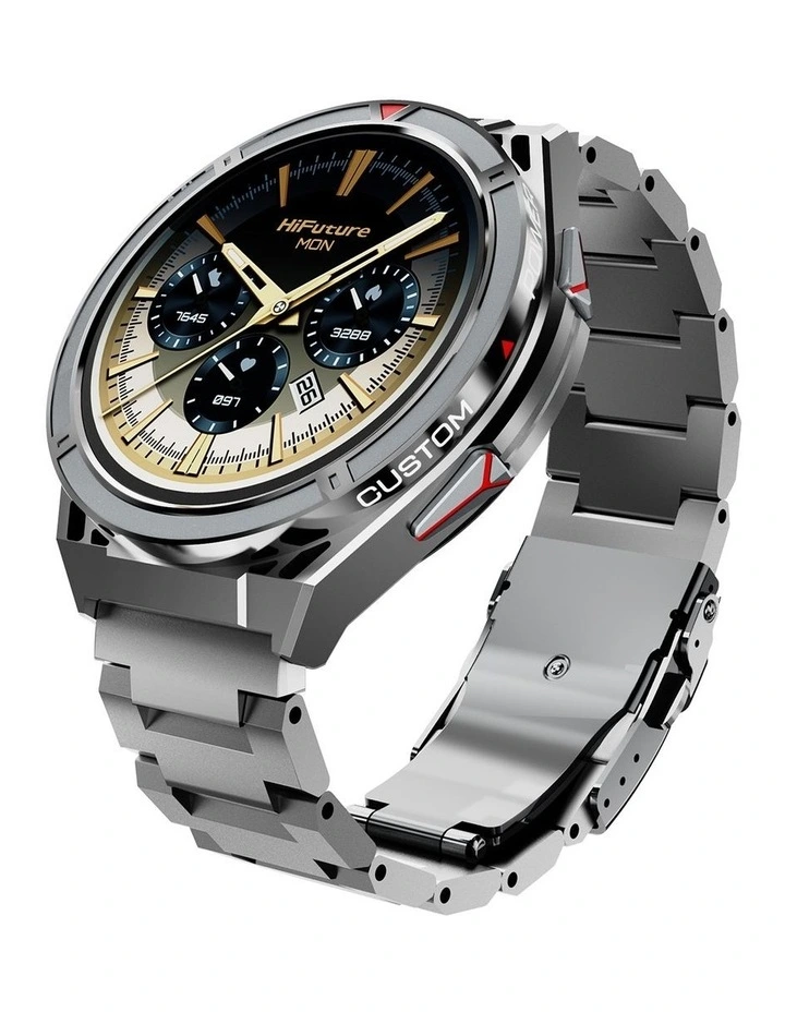 Active Gps Smartwatch in Silver image 2