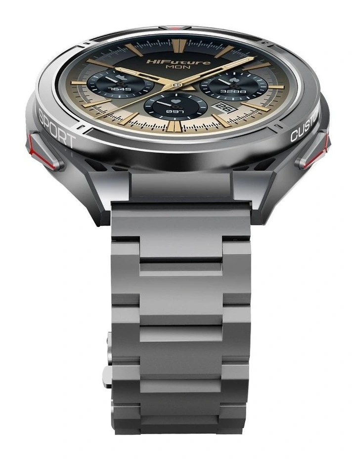 Active Gps Smartwatch in Silver image 3