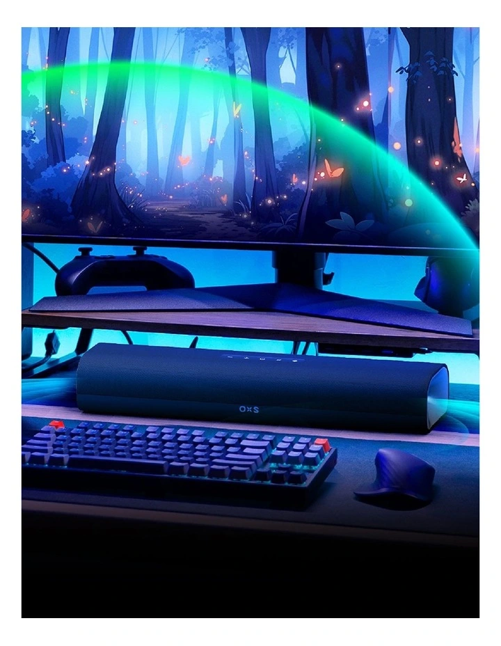 Thunder Lite Compact Gaming Soundbar 2.0cn in Black image 5