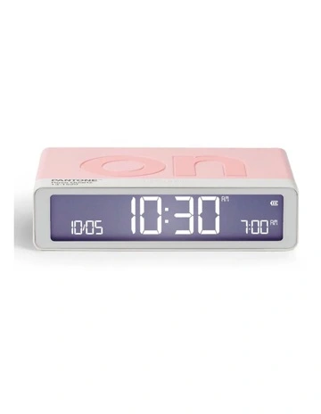 Pantone Mino  Mini Speaker, Flip Classic Clock, Mina Lamp, Thykho 3 Speaker Gift Set in Rose Pink