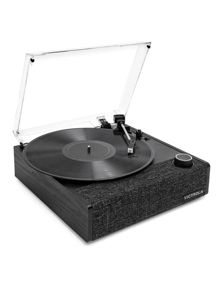 Eastwood II Turntable - Black Entertainment Stand Bundle - Black image 2