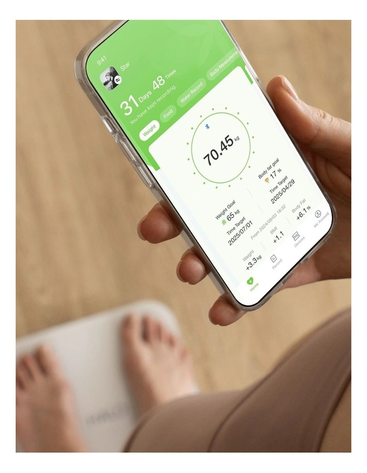 Bluetooth Smart Body Scale in White image 4