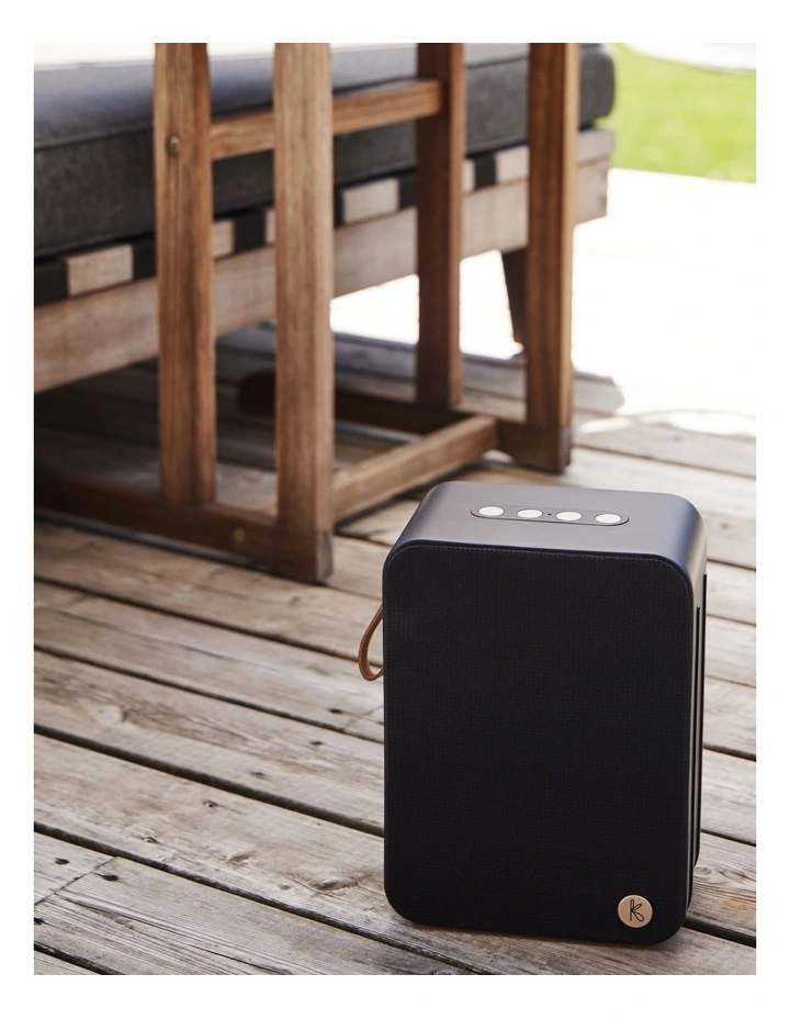 Aboom Bluetooth Speaker - Black image 4
