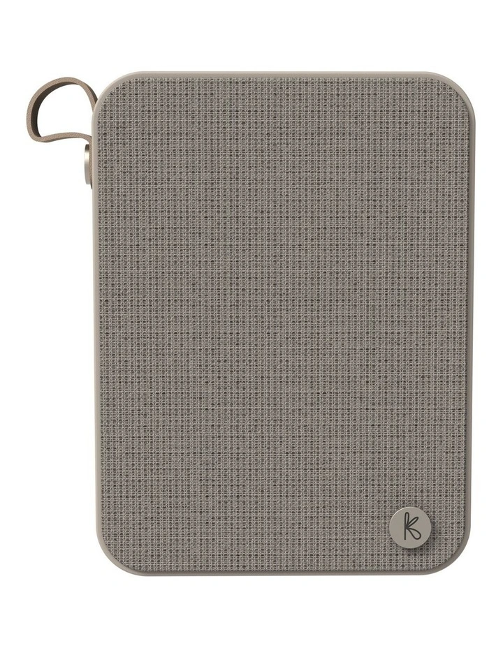 Aboom Bluetooth Speaker in Ivory Sand image 1
