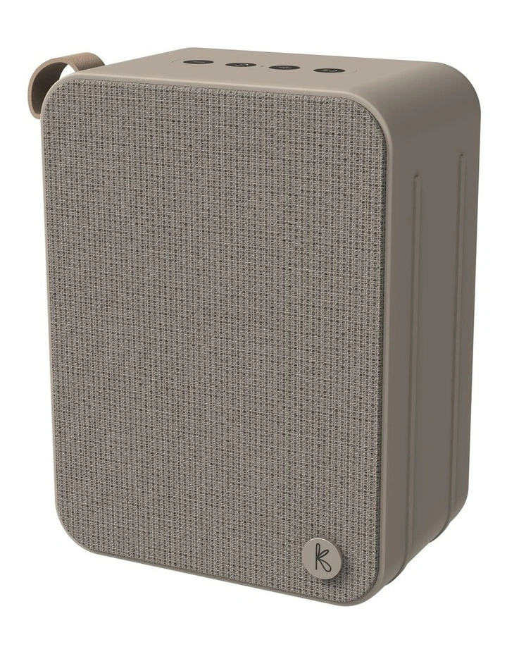Aboom Bluetooth Speaker in Ivory Sand image 2