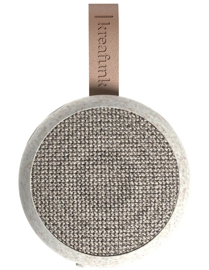 Ago 2 Fabric Bluetooth Speaker in Wheat image 2