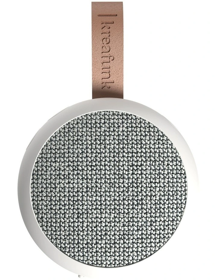 Ago 2 Fabric Bluetooth Speaker in White image 2