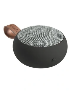 Ago 2 Fabric Bluetooth Speaker in Black