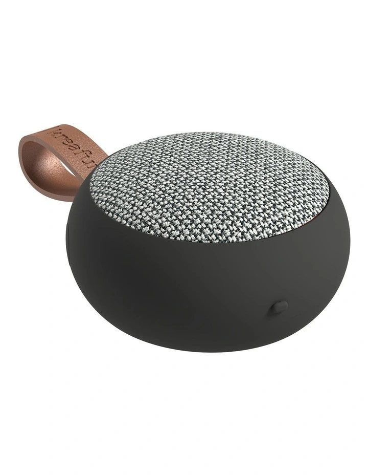 Ago 2 Fabric Bluetooth Speaker in Black image 1