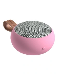 Ago 2 Fabric Bluetooth Speaker in Fresh Pink