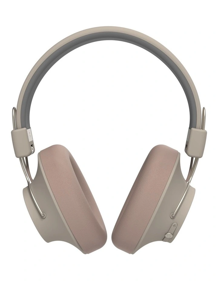 Abeat Qi Bluetooth Headphones W/ Anc in Ivory Sand image 3