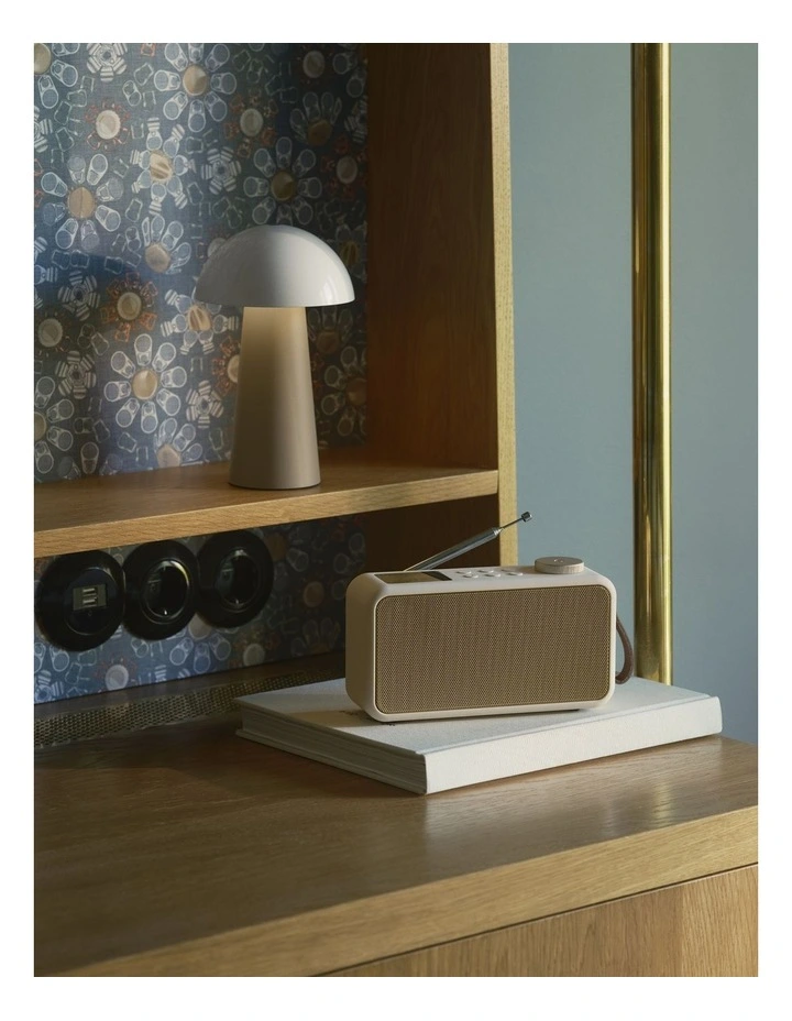 Atune 2 Dab /Fm Radio W/ Bluetooth in Ivory Sand image 3