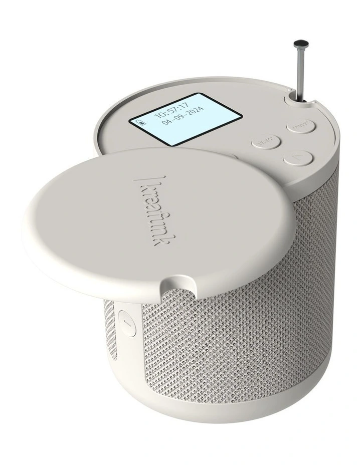 Dabbie Dab /Fm Radio W/ Bluetooth in Soft White image 2