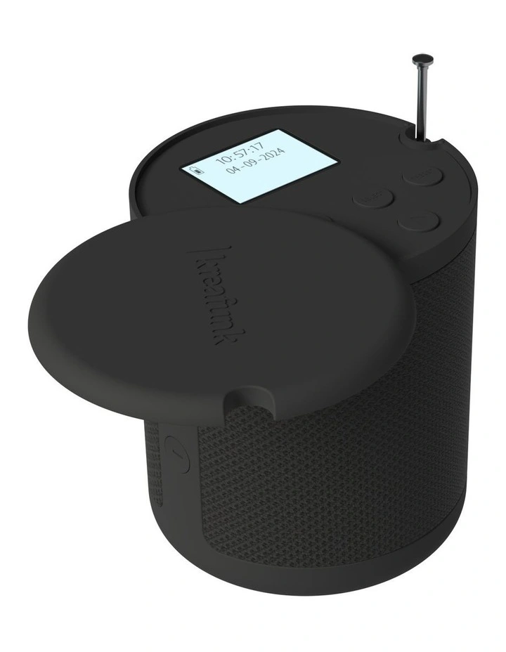 Dabbie Dab /Fm Radio W/ Bluetooth in Black image 2