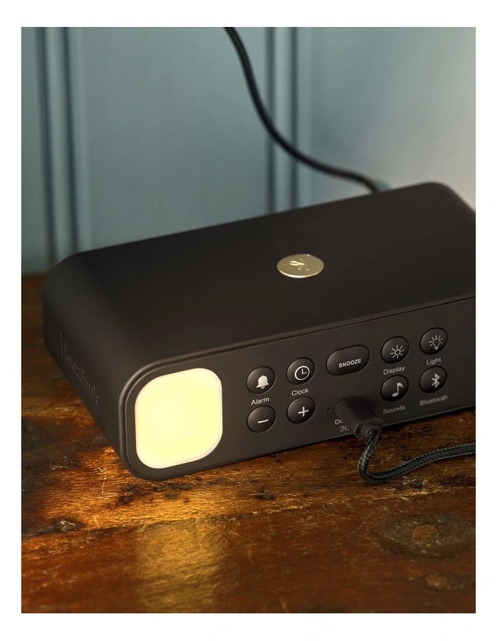 Wakie Alarm Clock Qi Charger   Bluetooth in Black image 3