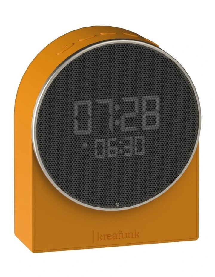 Ivy Alarm Clock W/ Bluetooth Speaker in Mango Burst image 1