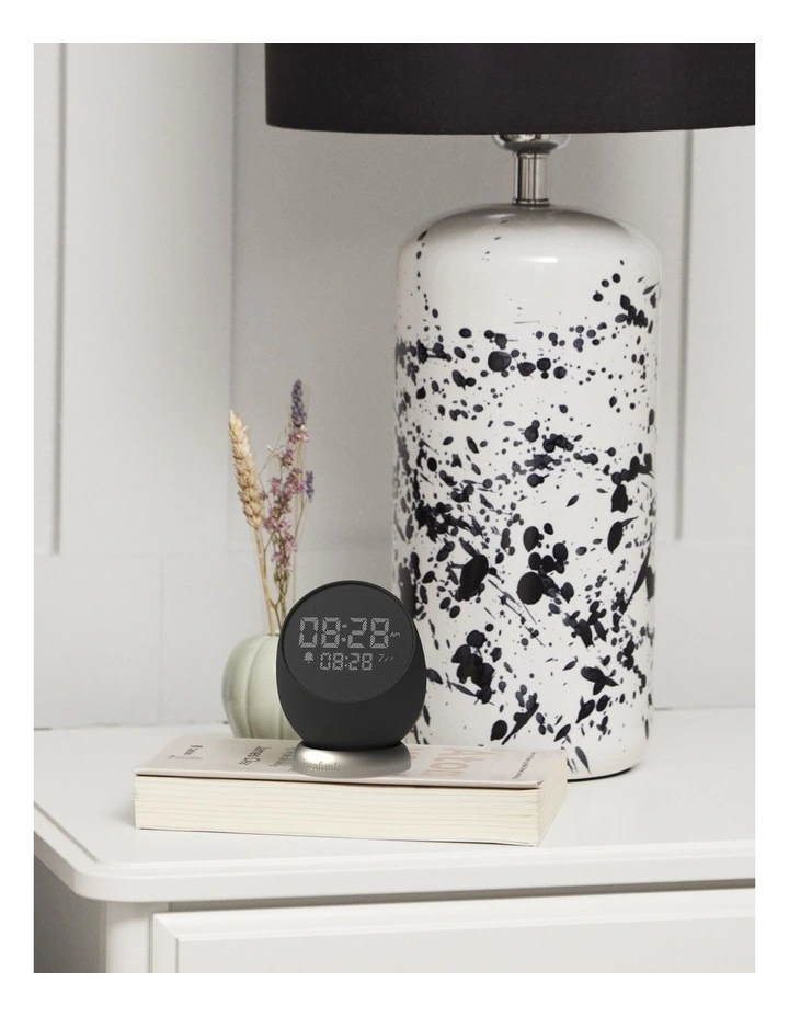 Bell Alarm Clock in Black image 4