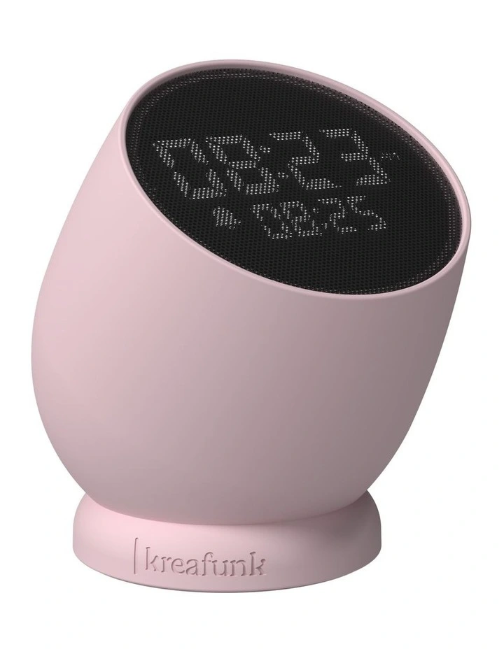 Bell Alarm Clock in Dusty Rose image 3