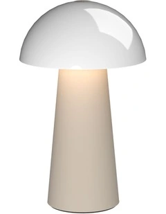 Bello Lamp, Portable And Rechargeable in Ivory Sand