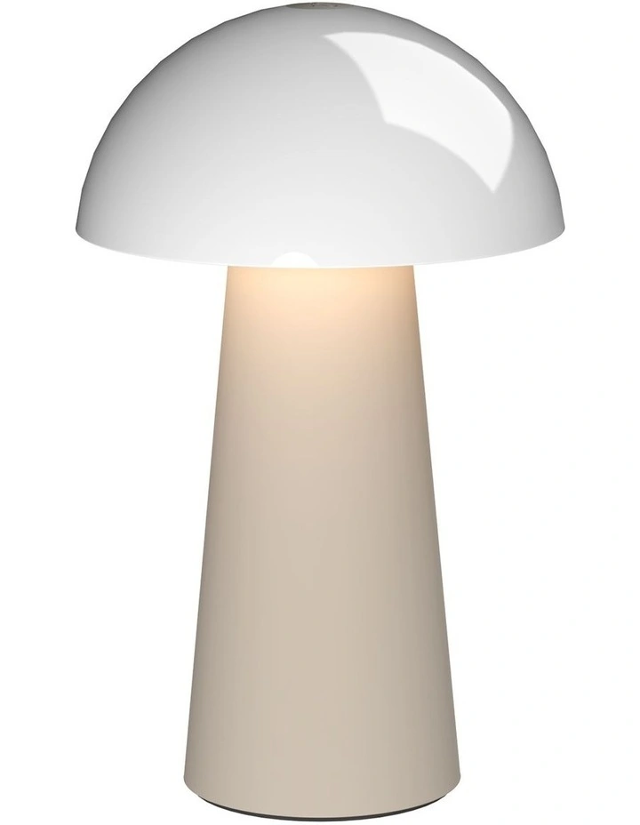 Bello Lamp, Portable And Rechargeable in Ivory Sand image 1
