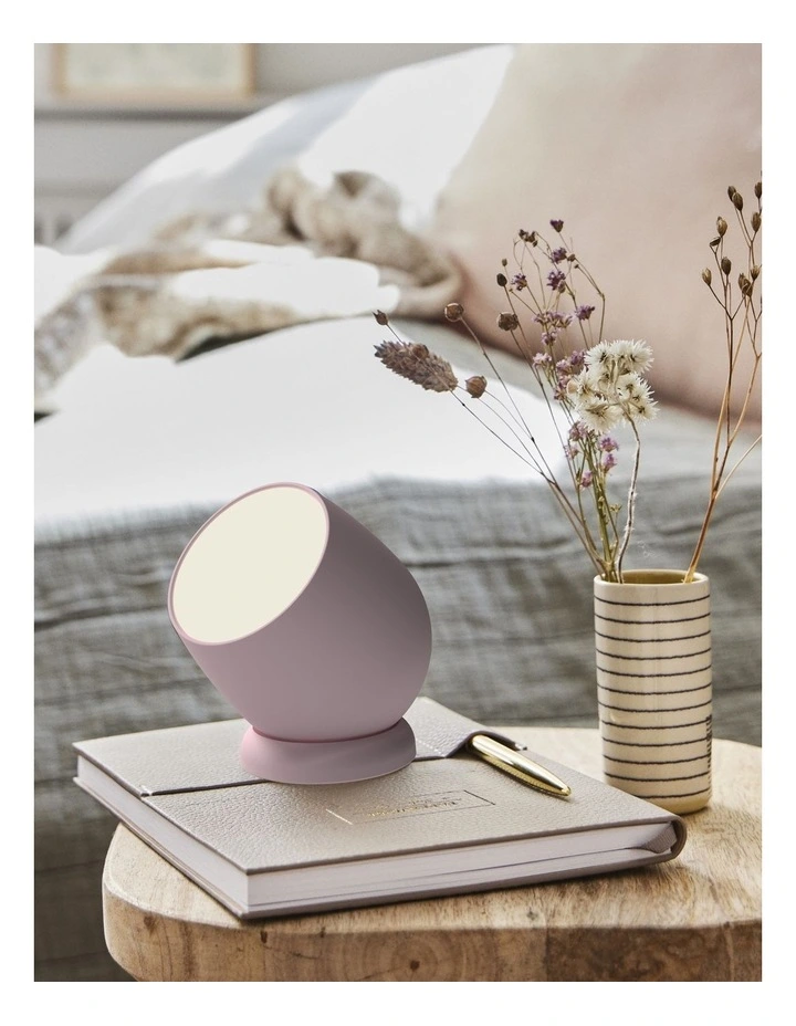Beam Lamp, Portable And Rechargeable in Dusty Rose image 4