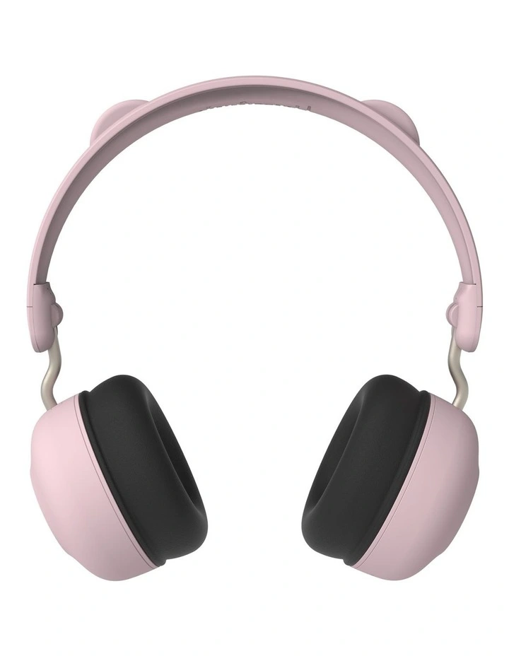 Kids Buzz Junior Bluetooth Headphones in Dusty Rose image 2