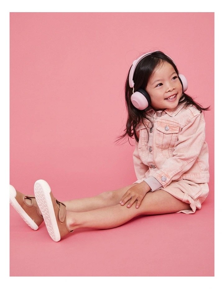 Kids Buzz Junior Bluetooth Headphones in Dusty Rose image 4
