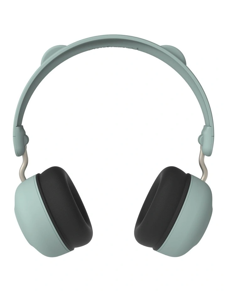 Kids Buzz Junior Bluetooth Headphones in Dusty Green image 2