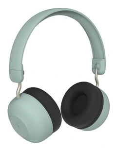 Kids Buzz Bluetooth Headphones W/ Anc in Dusty Green