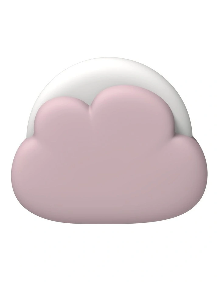 Kids Cloudy Lamp in Dusty Rose image 1