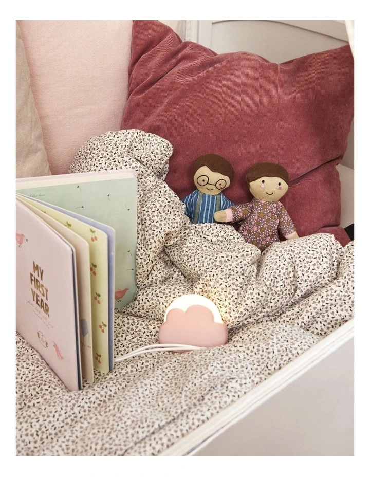 Kids Cloudy Lamp in Dusty Rose image 3