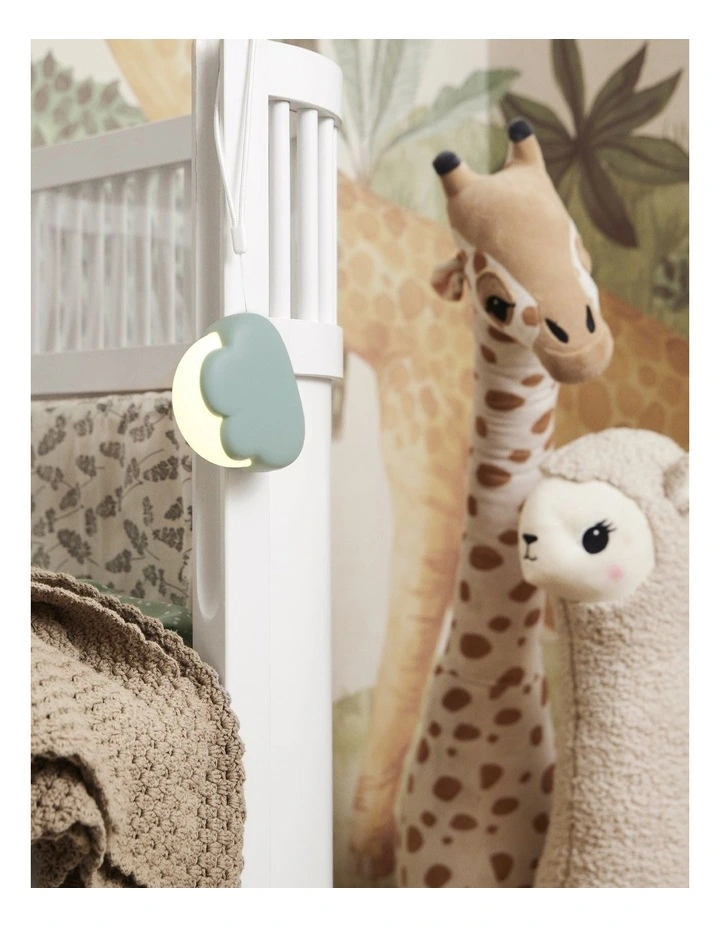 Kids Cloudy Lamp in Dusty Green image 3