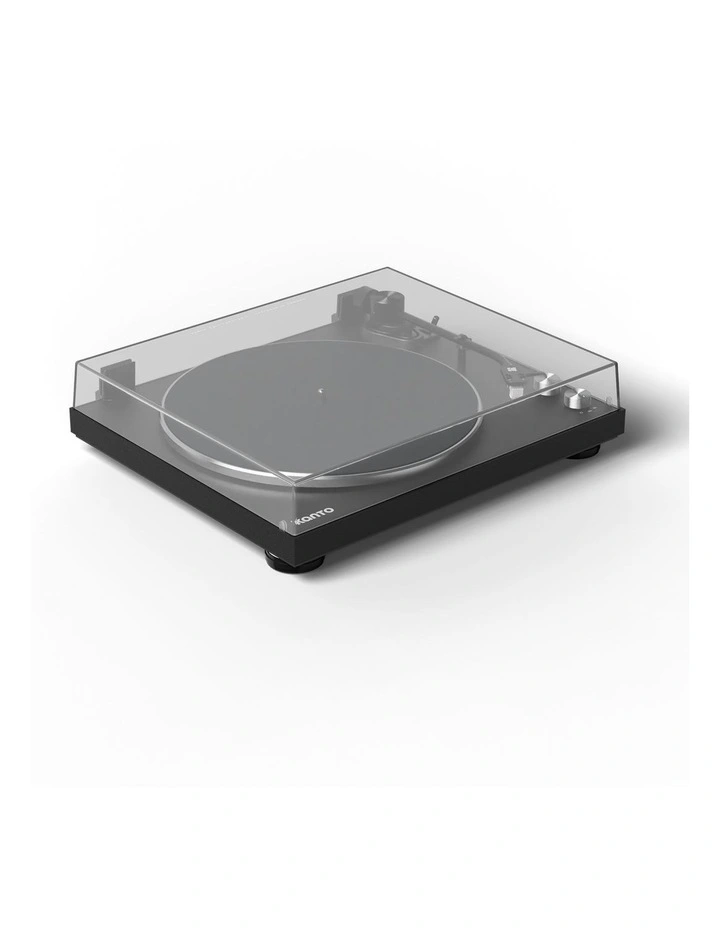 OBI3 Turntable With Bluetooth 5.3, Preamp And Pitch Control Speaker in Matte Black image 3