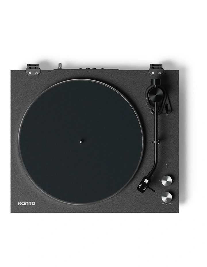OBI3 Turntable With Bluetooth 5.3, Preamp And Pitch Control Speaker in Matte Black image 5