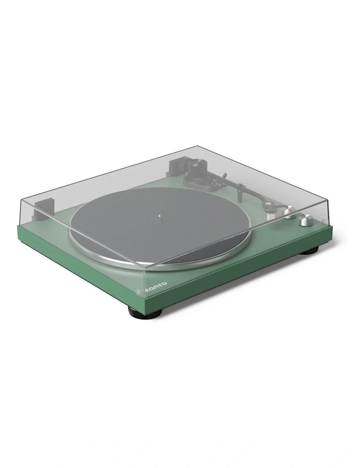 OBI3 Turntable With Bluetooth 5.3, Preamp And Pitch Control Speaker in Matte Green image 4