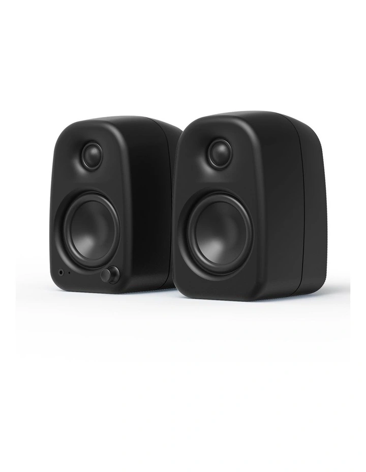 UKI 100W Desktop Speakers With Bluetooth in Matte Black image 1